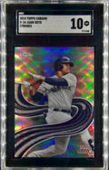 Juan Soto, Strokes, 2024 Topps Chrome, SGC 10-Gem Mint