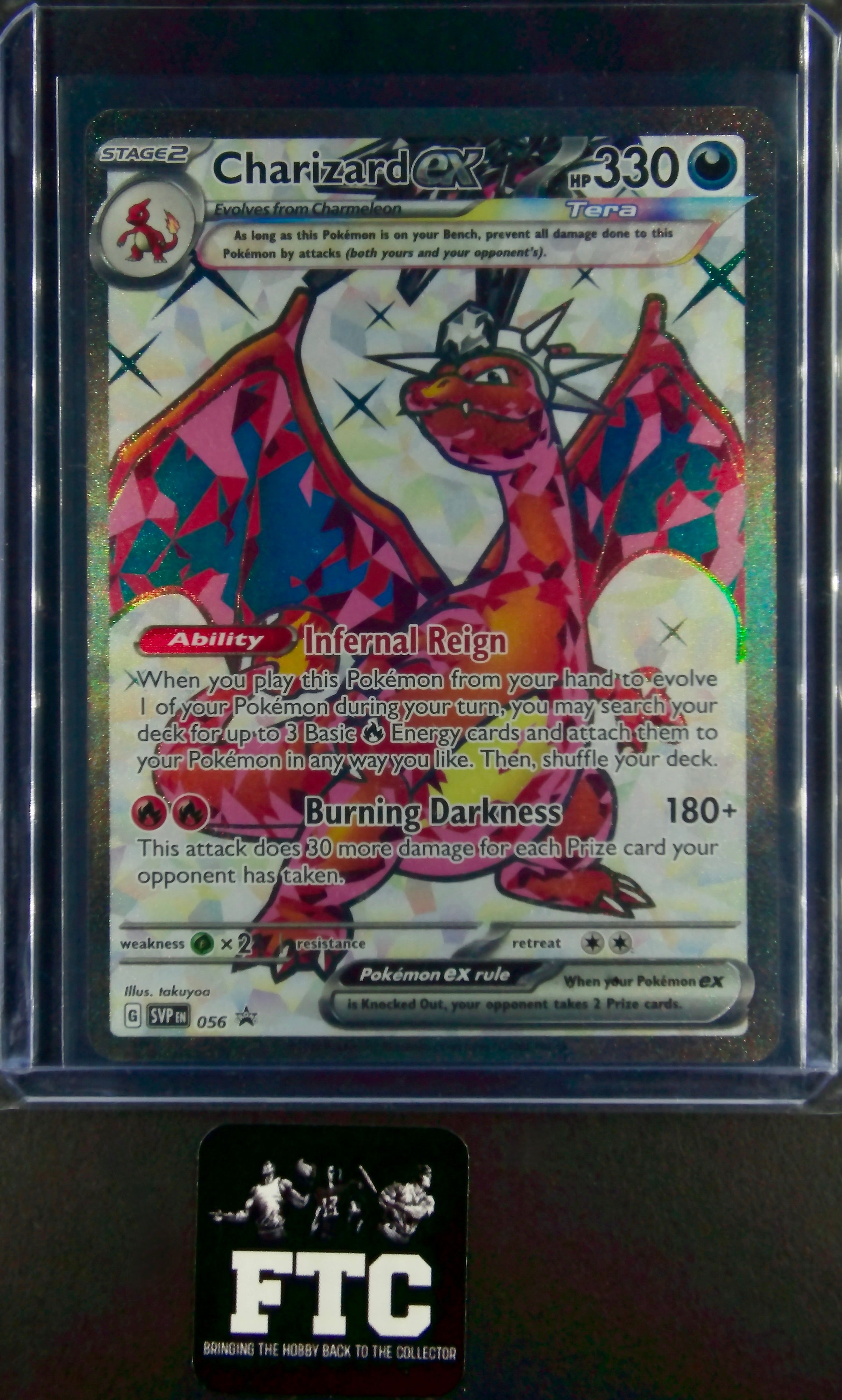 Charizard EX, SVP 056, Black Star Promo, Scarlet & Violet