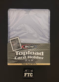 BCW Top Loaders, 59pt, 25 Count