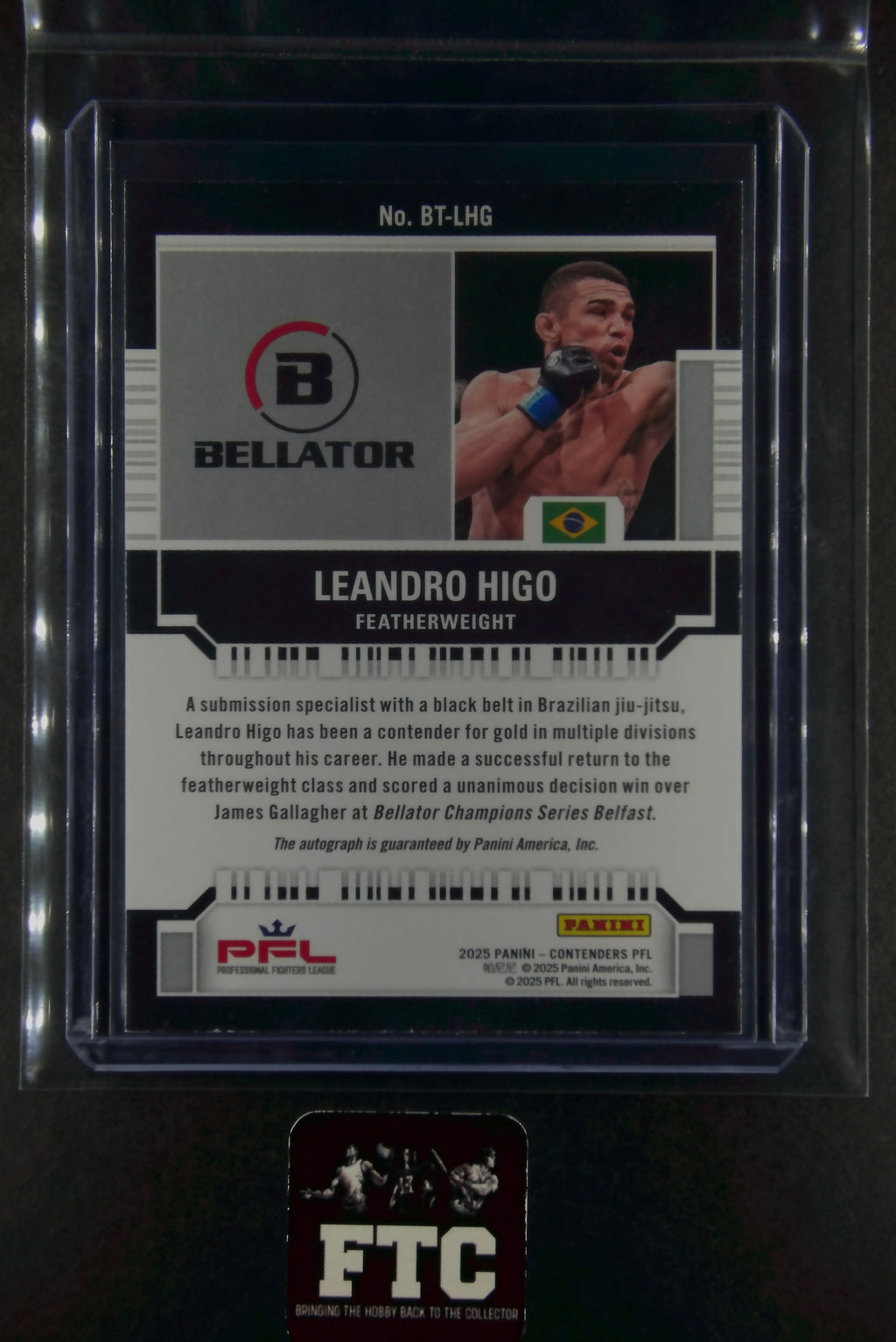 Leandro Higo, Bellator Ink, Red, 2025 Contenders