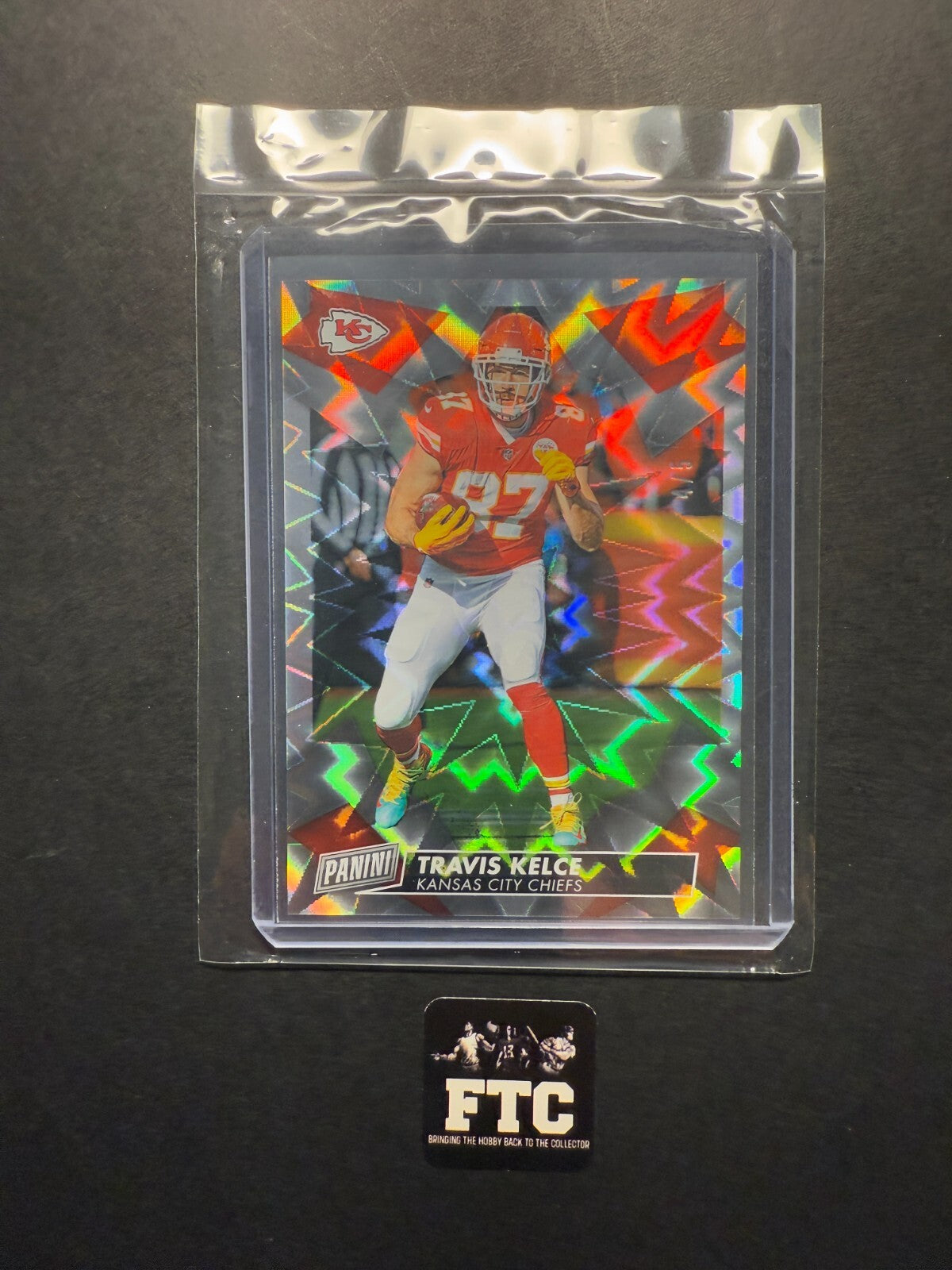 TRAVIS KELCE, Future Explosion, #4/5, 2019 Panini Day, SSP, HOF Tight End